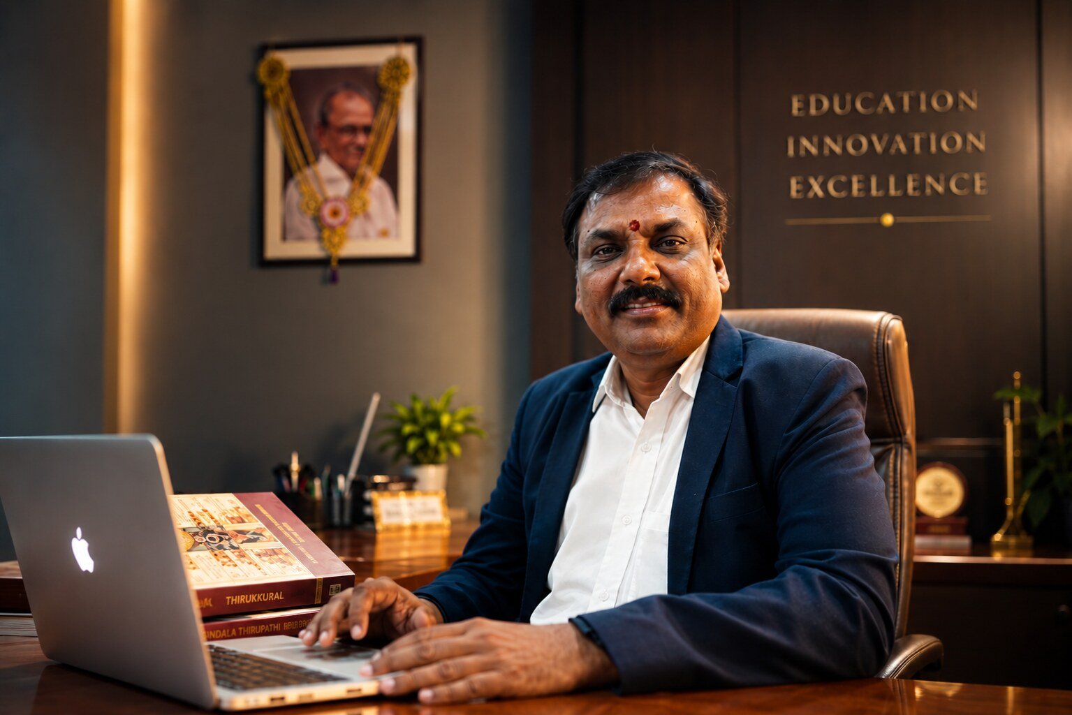 R. Ravi, Correspondent of Mahalakshmi Vidya Mandir